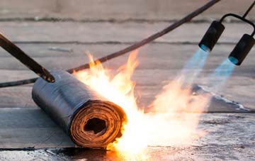 Coven asphalt flat roofing repairs